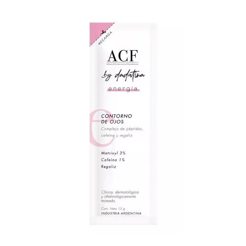 Crema contorno de ojos recarga 15 ml