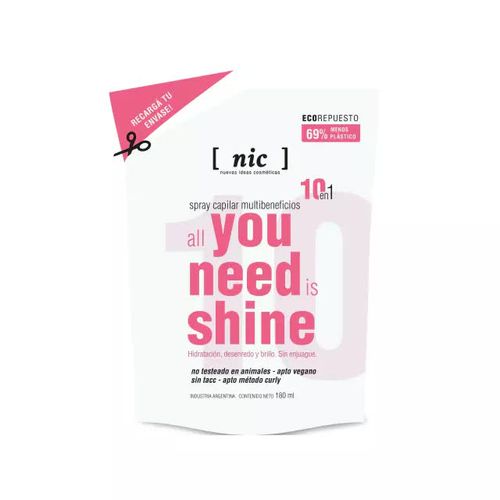 Recarga 10 en 1 shine 180 ml