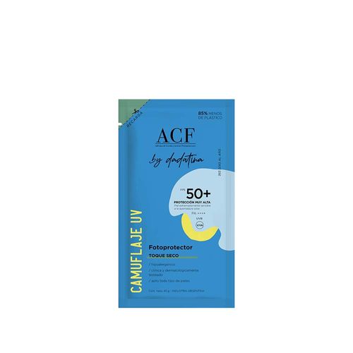 Foto camuflaje uv sfp 50 toque seco Recarga 45 gr