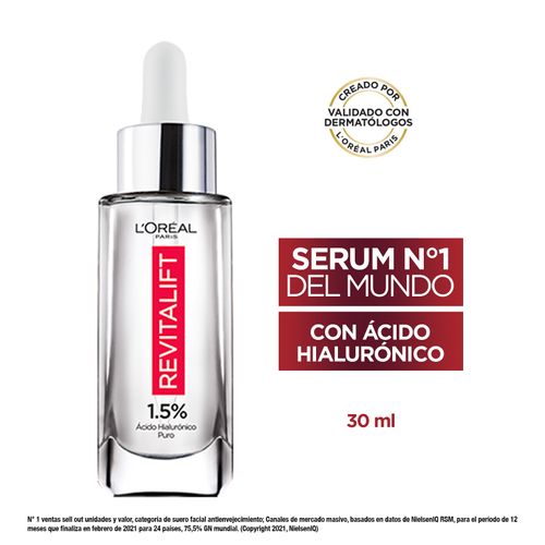 Serum ácido hialurónico revitalift 30 ml