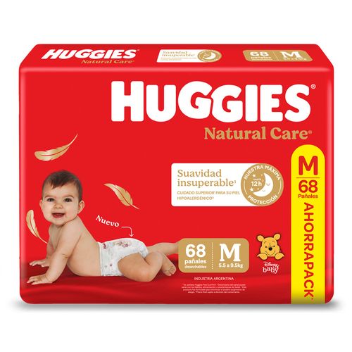 Pañales natural care Ahorropack