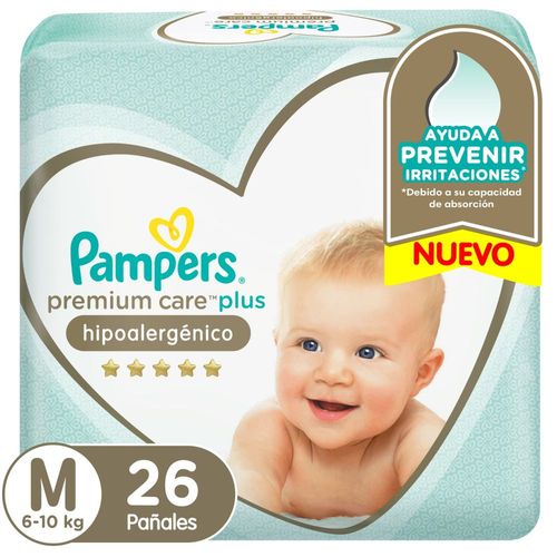 Pañales premium care plus