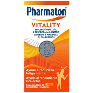 Suplemento dietario vitality (30 Comprimidos)