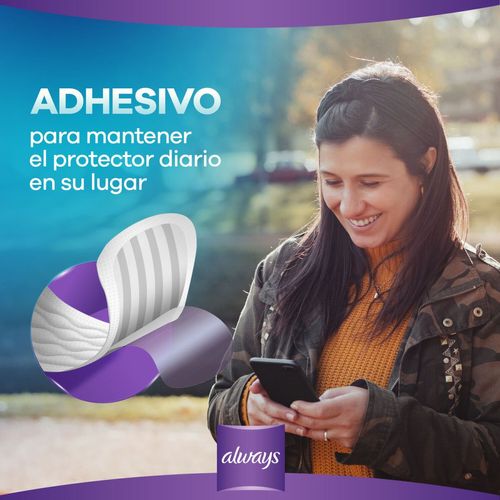 Protectores diarios respirables sin perfume (15 unidades)