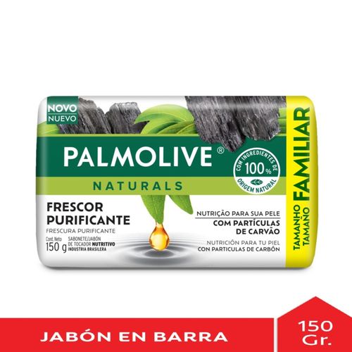 Jabón de tocador palmolive® naturals frescura purificante 150g