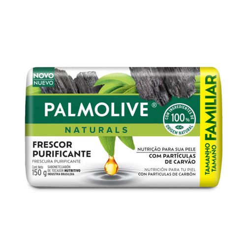 Jabón de tocador palmolive® naturals frescura purificante 150g