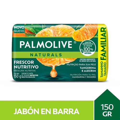 Jabón naturals mandarina y romero 150 gr