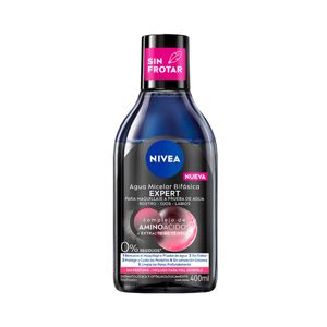 Agua micelar bifásica black expert para piel sensible y sin perfume 400 ml