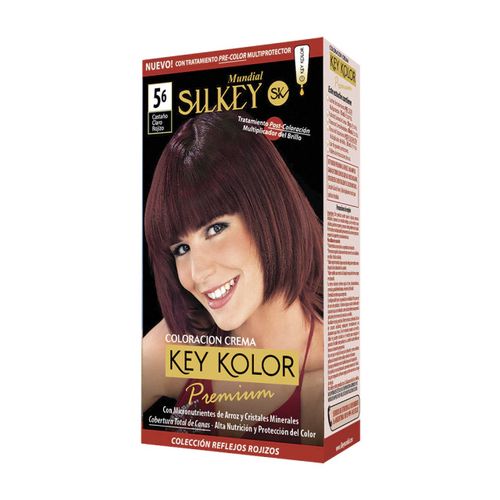 Key kolor premium 5.6 castaño claro rojizo