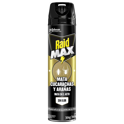 Aerosol max mata cucarachas/arañas 360 ml
