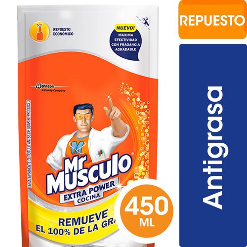 Limpiador cocina extra power doypack 450 ml