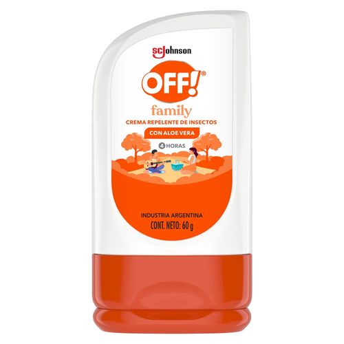 Repelente para mosquitos crema 60 gr