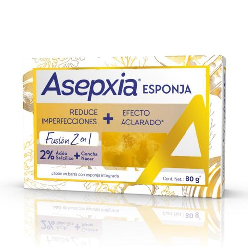 Jabón esponja fusión 2 en 1 80 gr