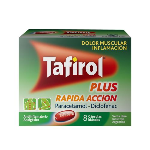 Tafirol Plus rápida acción (cápsulas blandas)