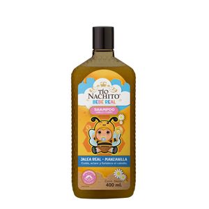 Shampoo Tío Nachito bebé real 2en1: pelo y cuerpo 400 ml