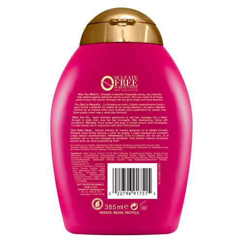 Keratin Oil Shampoo 385 ml