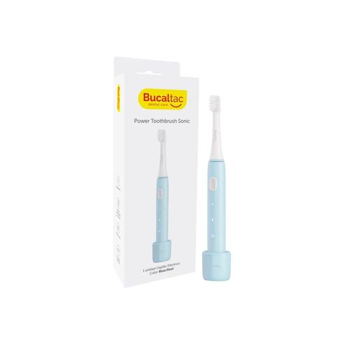 Cepillo dental eléctrico sonic power toothbrush azul