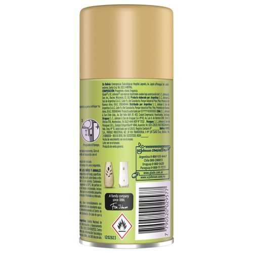 Aromatizante de Ambientes Automático Frescura Salvaje Repuesto 170ml