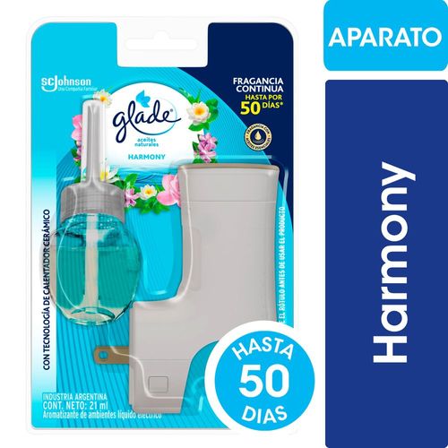 Aromatizante de Ambientes Aceites Naturales Aparato + Repuesto 21ml