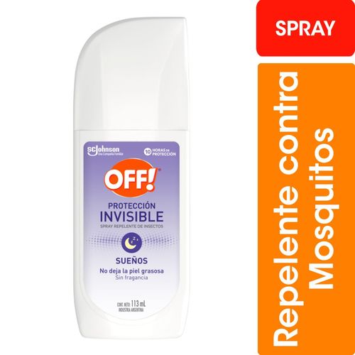 Repelente para Mosquitos Sueños Sin Fragancia Spray 113ml