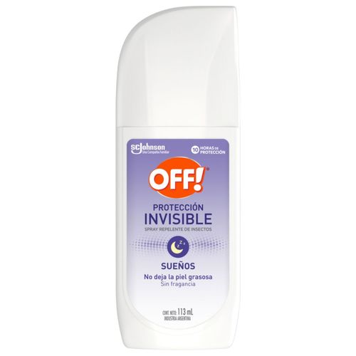 Repelente para Mosquitos Sueños Sin Fragancia Spray 113ml