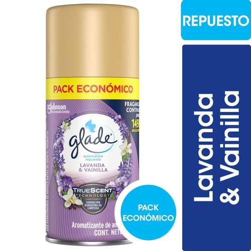 Aromatizante de Ambientes Automático Lavanda y Vainilla Repuesto 170ml