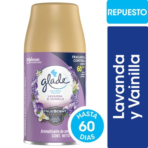 Aromatizante de Ambientes Automático Lavanda y Vainilla Repuesto 175gr