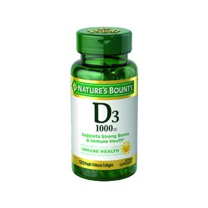 Vitamina D3 1000 (120 cápsulas)