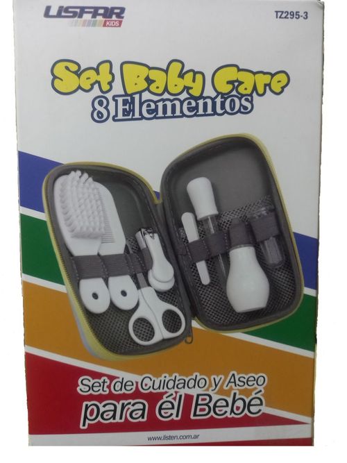Set de cuidado y aseo para bebe (8 elementos)