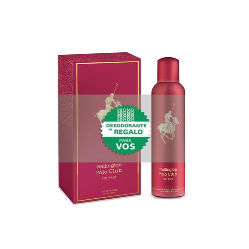 Pack polo club rojo (edp 90 ml + deo)