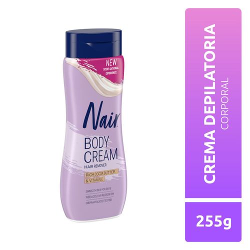 Crema corporal depilatoria manteca de caco 224 gr