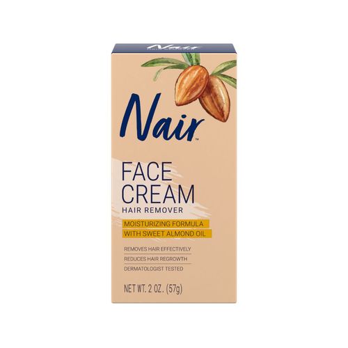 Crema depilatoria de rostro aceite de almendras 57 gr