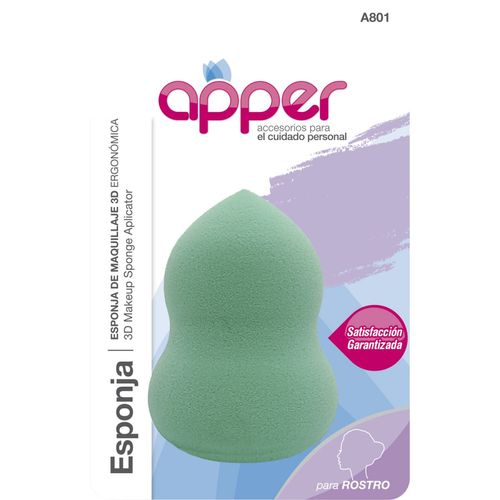 Esponja maquillaje 3d ergonomica