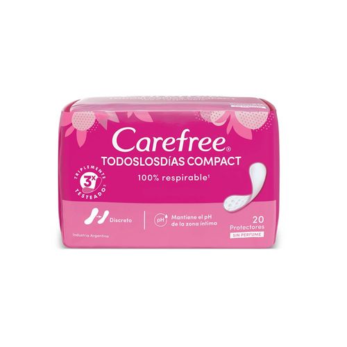 Protectores diarios Todos Los Días Compact (20 unidades)
