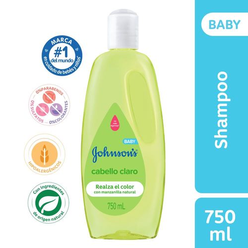 Shampoo para bebé Cabello Claro 750 ml