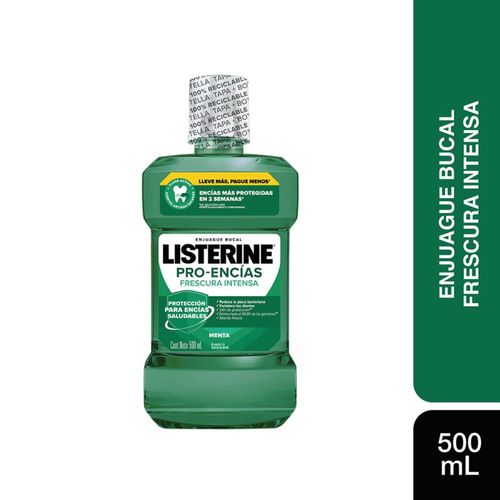 Enjuague bucal pro-encías Frescura Intensa  500 ml