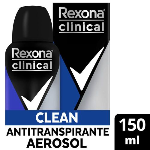 Antitranspirante en aerosol clinical clean 150 ml