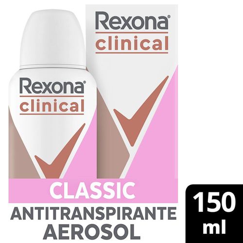 Antitranspirante en aerosol clinical classic 150 ml