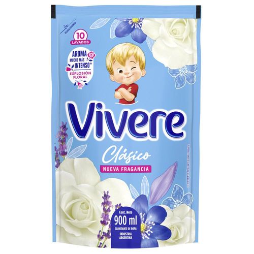 Suavizante de ropa clasico repuesto 900 ml