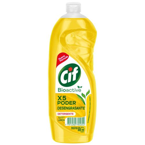 Detergente active gel limon 300  ml