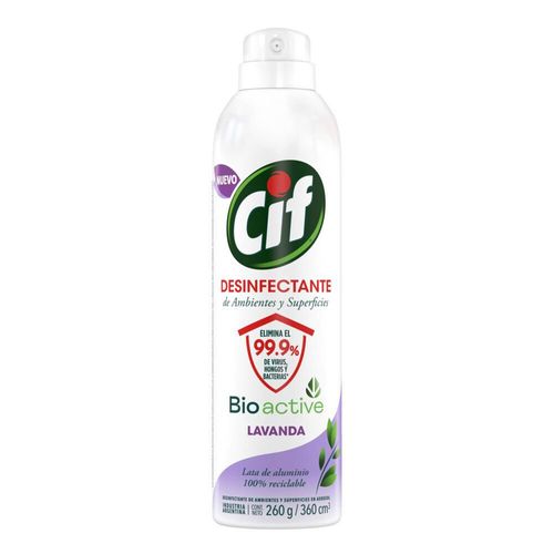 Aerosol desinfectante lavanda 360 ml