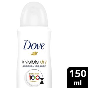 Antitranspirante mujer invisible dry 150 ml