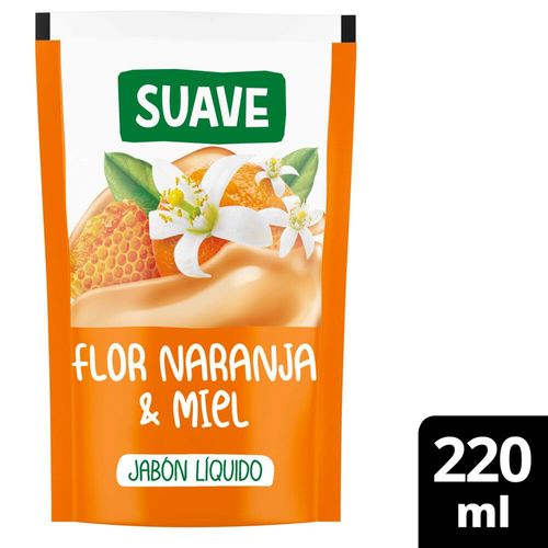 Jabon liquido flor naranja y miel 220 ml