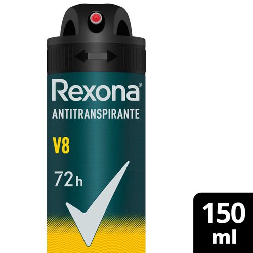 Desodorante antitranspirante v8 en aerosol 150 ml