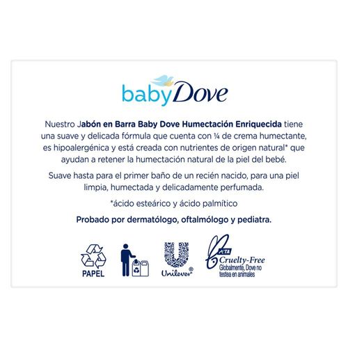 Baby jabón humectación enriquecida 75 gr