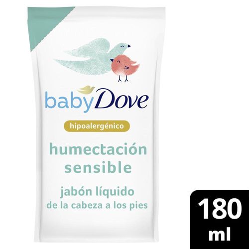 Jabón líquido baby humectación sensible refill 180 ml