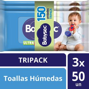 Toallas húmedas ultra fresh 150 unidades