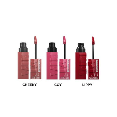 Combo de maquillaje vinyl ink: labiales x3