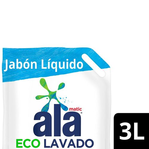 Jabon liquido baja espuma 3 litros