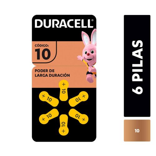 Pila audifono Tamaño 10 (6 BLISTER)